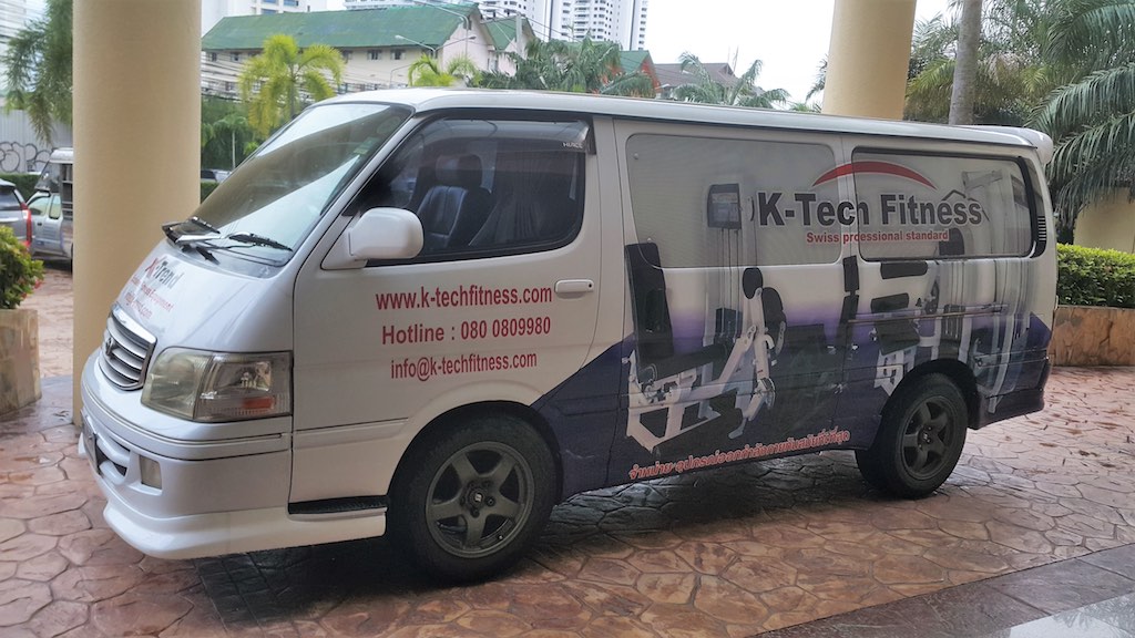 One of K-Tech's Service Vans